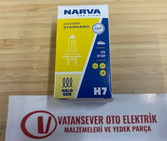 FAR AMPÜLÜ NARVA 48328 HALOJEN AMPÜL H7 12V 55W