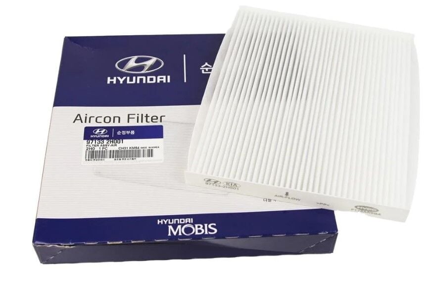 Genuine Cabin Air Filter for 07-18 Hyundai Kia Models 97133-2H001 97133-2H000